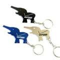 Metal Elephant Shape Bottle Opener with Key Holder